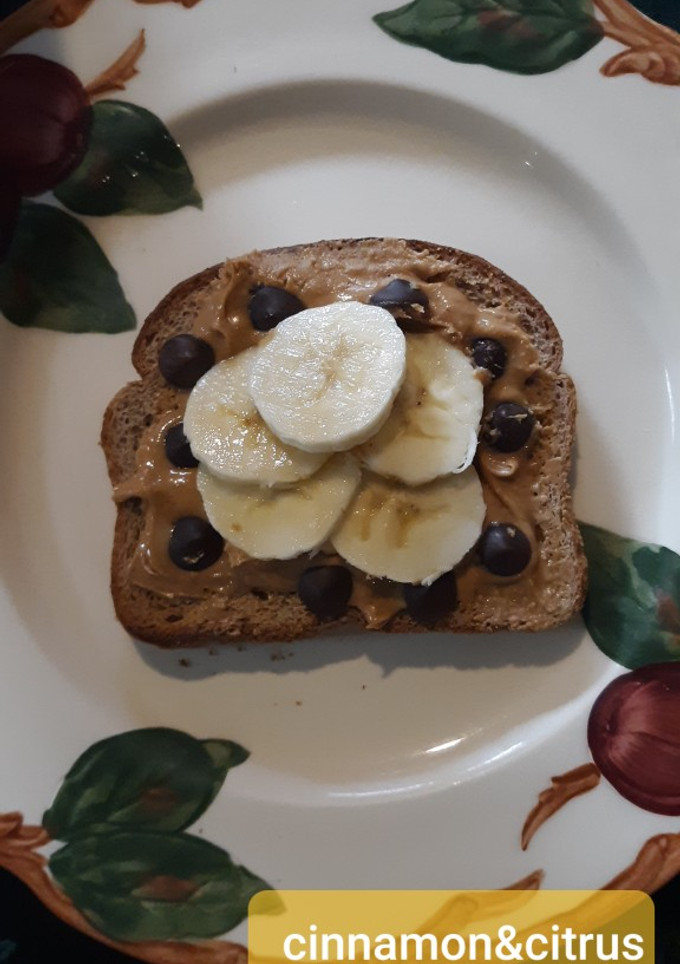 A picture of Simple breakfast toast.