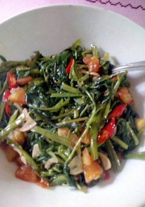 Foto resep Tumis kangkung terasi
