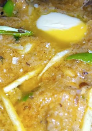 A picture of Chicken Changezi Karhai.