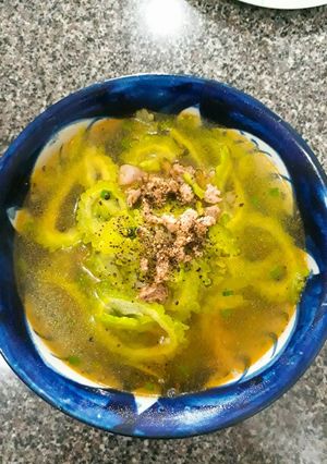 Hình của món Canh khổ qua nấu thịt.