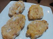 Una foto de nuggets de pollo y avena