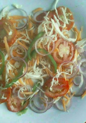 A picture of Vegetable salad.