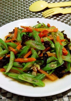 Foto resep Buncis Saus Tiram