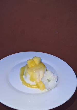 Una foto de Panna Cotta