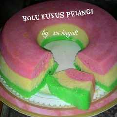A picture of Bolu kukus pelangi.