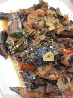 Foto resep Tumis tongkol pindang pedas