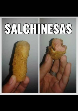 Una foto de Salchinesas (Fácil rápido y rico)