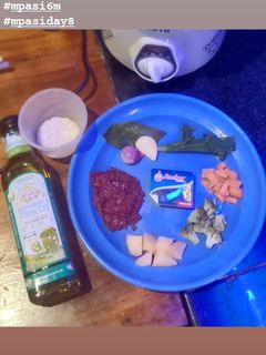 Foto resep Mpasi 6m+ "Bubur Sop Daging"