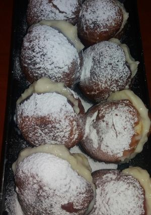 Una foto de Crema pastelera de Coco