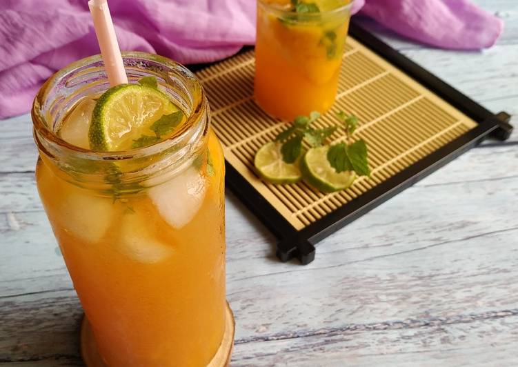 Step-by-Step Guide to Make Speedy Mango iced tea