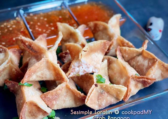 Resipi Crab Rangoon Oleh Sesimple Loralin Cookpad