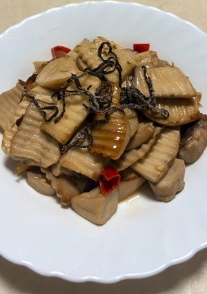 鹽昆布杏鮑菇（素） 的食譜成品照片