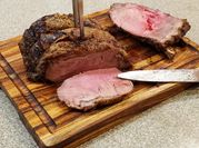 A picture of prime rib roast