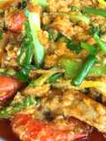 กุ้งผัดผงกะหรี่