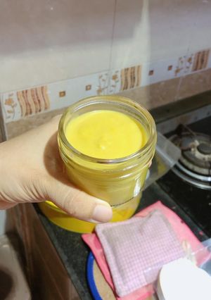Hình của món Váng sữa xoài.