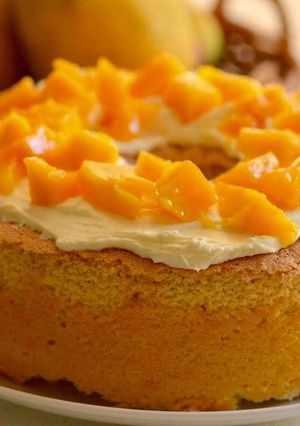 Foto resep Mango Chiffon Cake