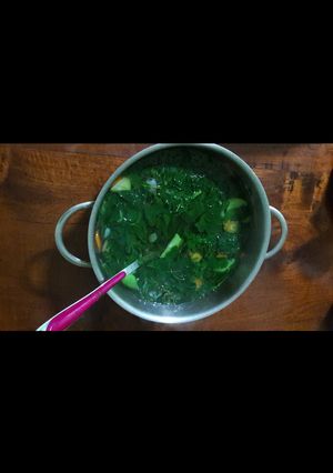 Foto resep Sayur bening daun kelor