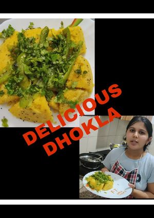 A picture of Delicious Dhokla.