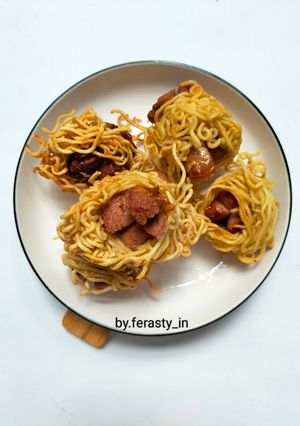 Foto resep Sosis Gulung Mie