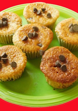 A picture of Chocolate Chip Cup Cake.