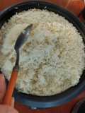 Arroz preparado en arrocera exquisito!!!