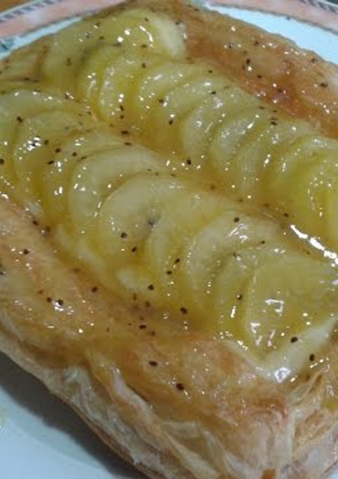 Una foto de Tartaleta de hojaldre y kiwi