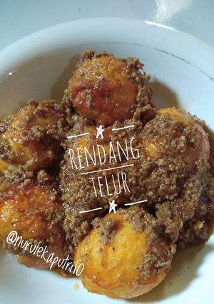 Foto resep Rendang Telur