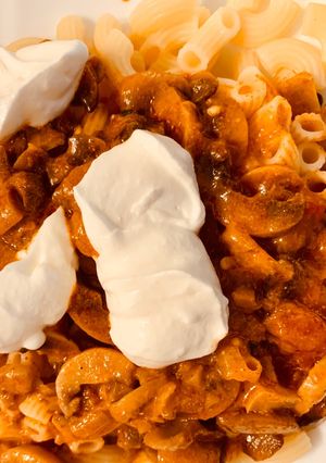 Gombapaprikás recept fotója