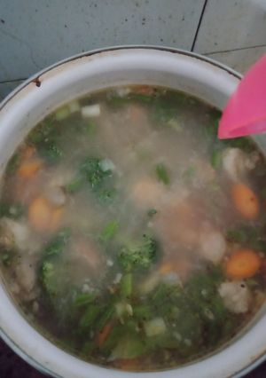Foto resep Sup Brokoli Daging Sapi