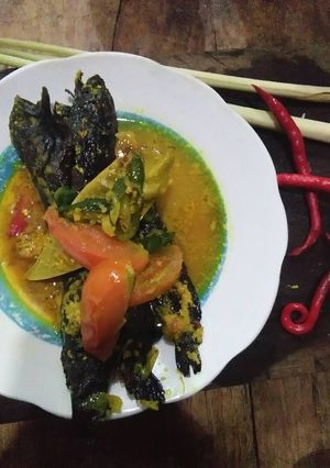 Foto resep 19- Longgo (Ikan Goso Asap) bumbu kuning
