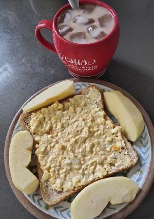 A picture of Egg Mayo Sandwich Spread.