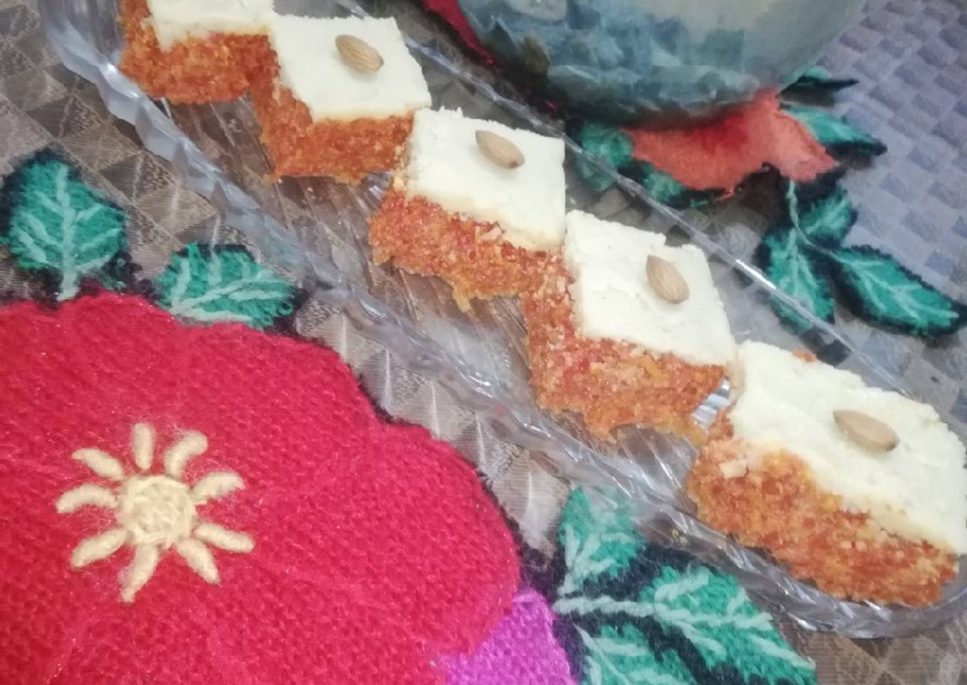 Carrot barfi 🥕