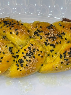 عکسی از دستور گیسو صبحانه یا اشترودل بشکل گیسو