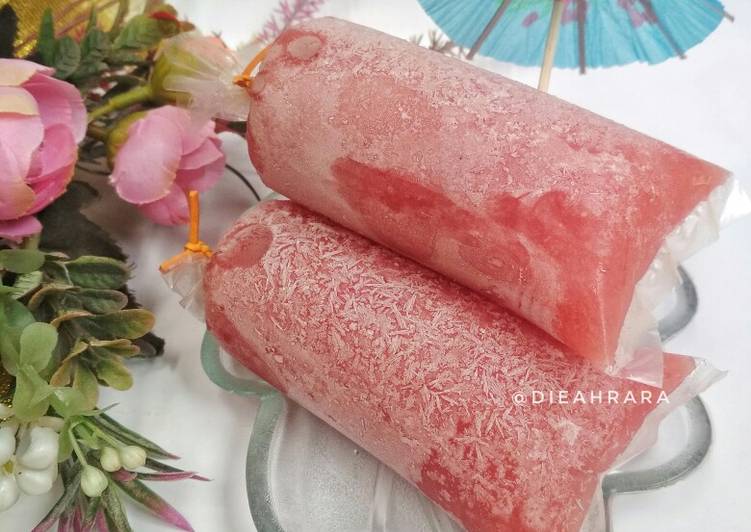 Resep Es Mambo Jambu Merah 🌸 yang Sedap