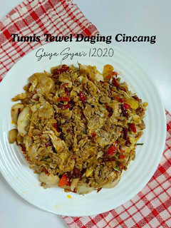 Foto resep Tumis Tewel Daging Cincang
