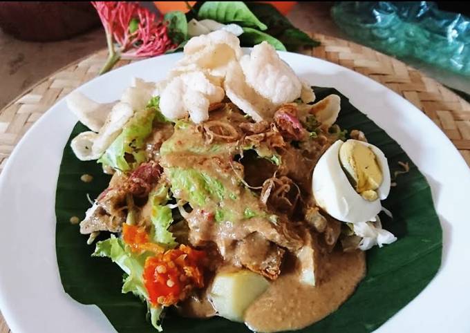 Bumbu gado-gado,Saos kacang