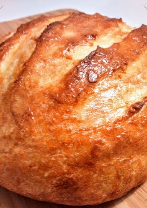 Házi fehér kenyér, Pataki tálban recept fotója