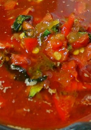 Foto resep Sambal Petis Ikan Tomat Kemangi