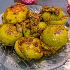 Stuffed tandoori tendey A picture of Stuffed tandoori tendey.