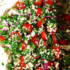 A picture of Tabbouleh.