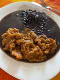 Chicharrón a los dos chiles