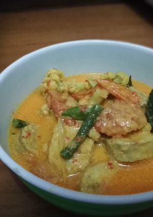 Foto resep Gulai Tempe Kacang Panjang