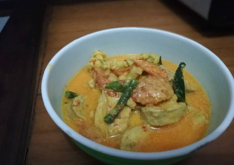 Gulai Tempe Kacang Panjang