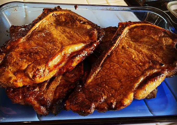 Steps to Make Creative Mongolian Glazed Steak for Diet Recipe