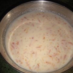 A picture of Carrot kheer.