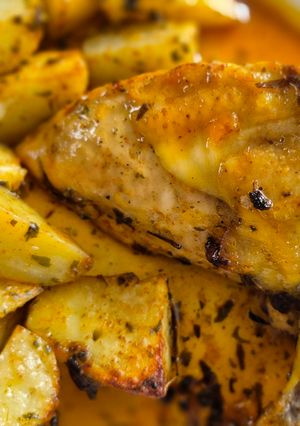 Une photo de Suprêmes de poulet au citron et aux herbes