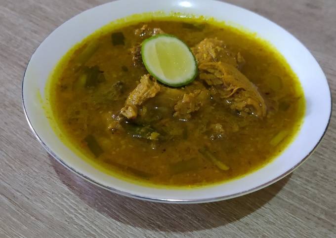 Soto daging jawa timur