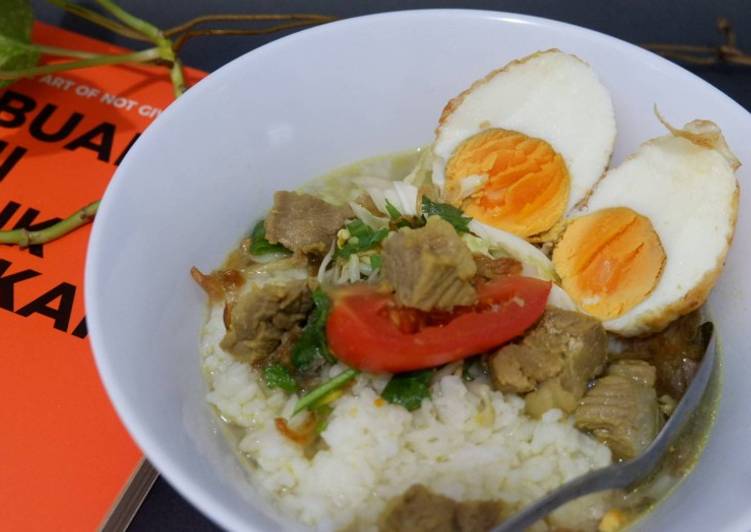 Soto Daging No Santan