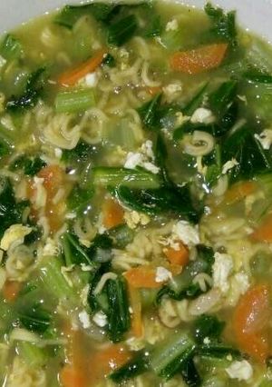 Foto resep Tumis sayur mie instant