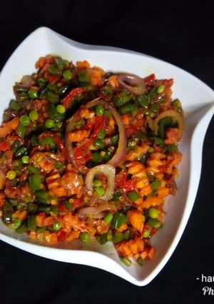 A picture of Veggies sauce.